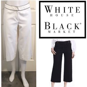 White House Black Market, Wide Leg Capri Pants